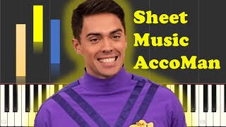 How To Play The Wiggles Everything is Blue-tiful Piano Sheet Music