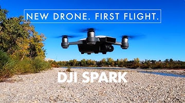 New Drone First Flight | DJI Spark