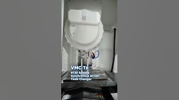 How to Mill Complex Surfaces with VMC T6 CNC Machining Center?  #cnclathe  #verticalmachiningcenter