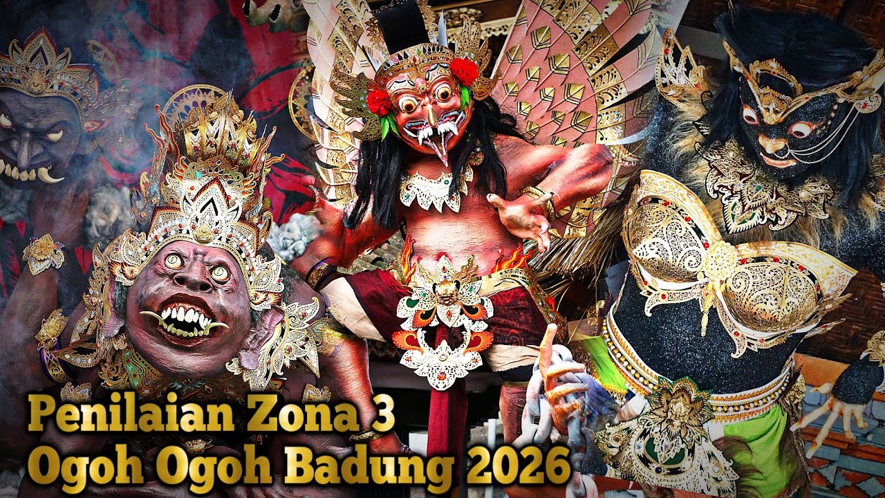 Ogoh-Ogoh Kabupaten Badung 2026 Penilaian Zona 3 Kawasan Mengwi 