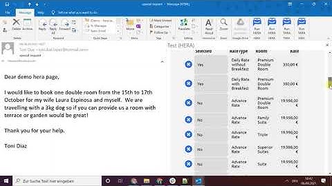 HERA Hotel Reservation Cobot Demo