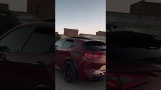 Dragon Ball Z Majin Vegeta Custom Design Anime Itasha Car Wrap with Alfa Romeo Stelvio