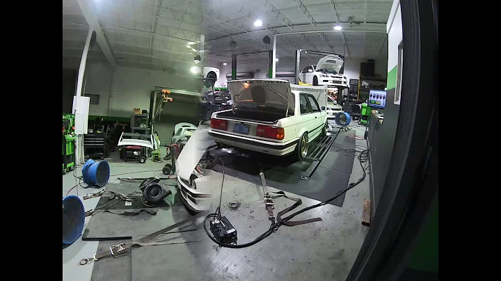 500 HP BMW E30 M20 STROKER TURBO DYNO DAY