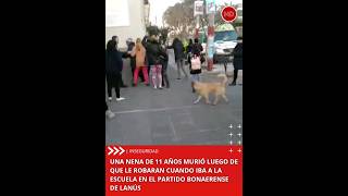 Motochorros mataron a una nena de 11 años en Lanús