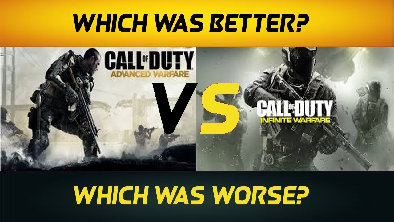 Call of Duty Infinite Warfare vs Advanced Warfare - Weapons