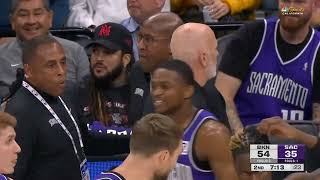 Mike Brown gets so heated in the refs face after no foul was called 😳