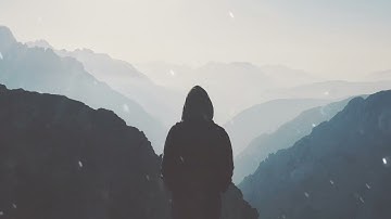 Sad Man Status | No Copyright Video | Animation Background loop video edit  overlay | Nature | Hills