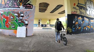 заброшенный bmx спот под мостом | bmx stories