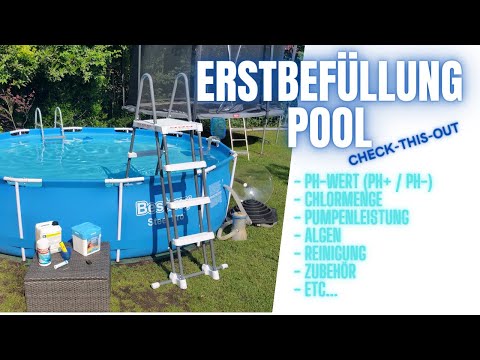 Video: So pflegen Sie einen Pool Schritt für Schritt