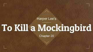 To Kill a Mockingbird Audio Ch. 20