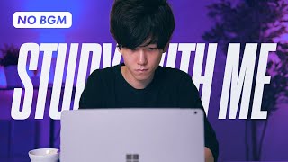 STUDY WITH ME: 30分間一緒に勉強・作業するための動画【BGM無し】