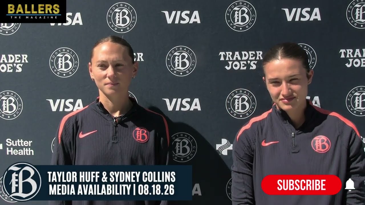 Taylor Huff & Sydney Collins: Bay FC Media Availability | Training Session | 08.18.26