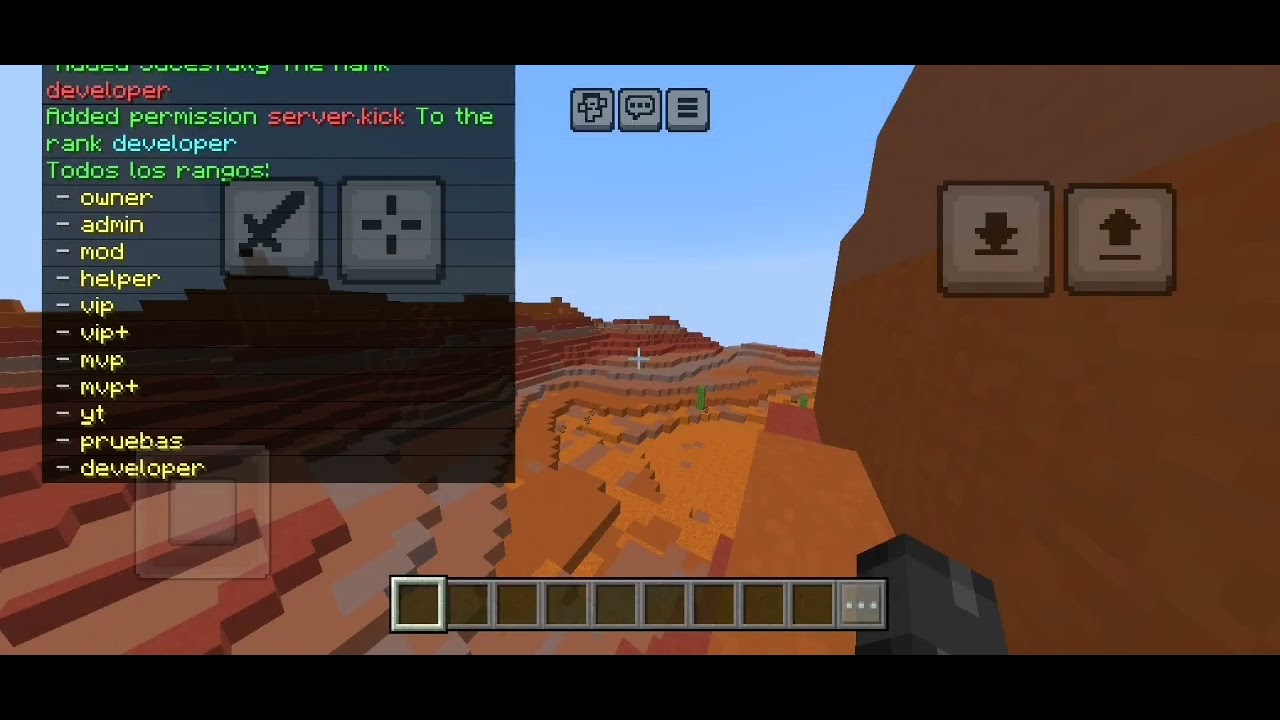 BetterRank Plugin Test for Nukkit - YouTube