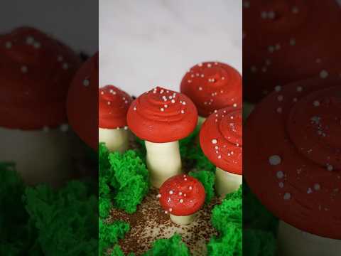 Buttercream Mushroom Tutorial 