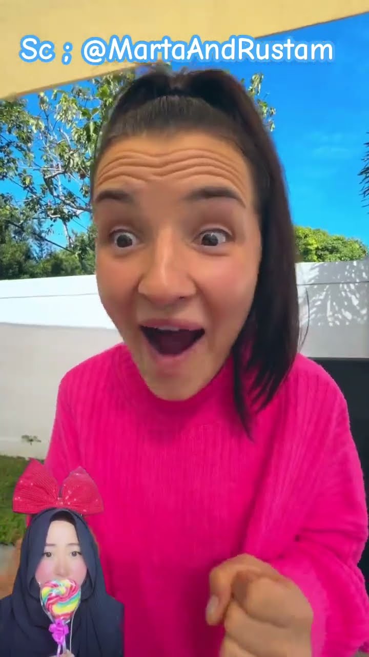 KAKAK MENGUPAS APEL DENGAN CARA RAHASIA, tapi … ⁉️? @MartaAndRustam #shorts #funny #dubbing