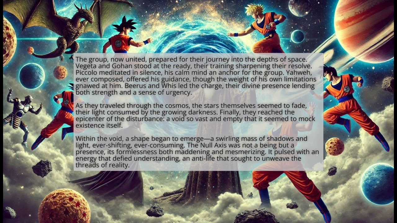 What if: YAHWEH in Dragon Ball universe 3 - Null axis