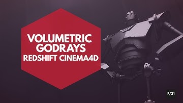 RedShift for Cinema4D: Volumetric God Rays