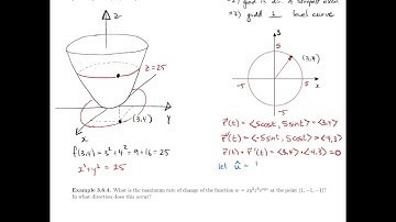 Multivariable Calculus and Probability 3.6 - Gradient and Directional Derivative (6 of 9)