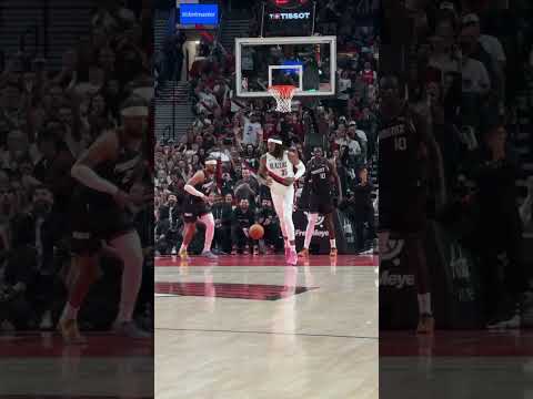 Rob Lob ‼️ #trailblazers