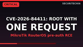 CVE-2026-84411: MikroTik RouterOS Root RCE Explained