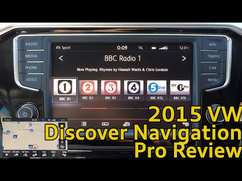 Volkswagen 2015 Discover Pro Navigation System Review