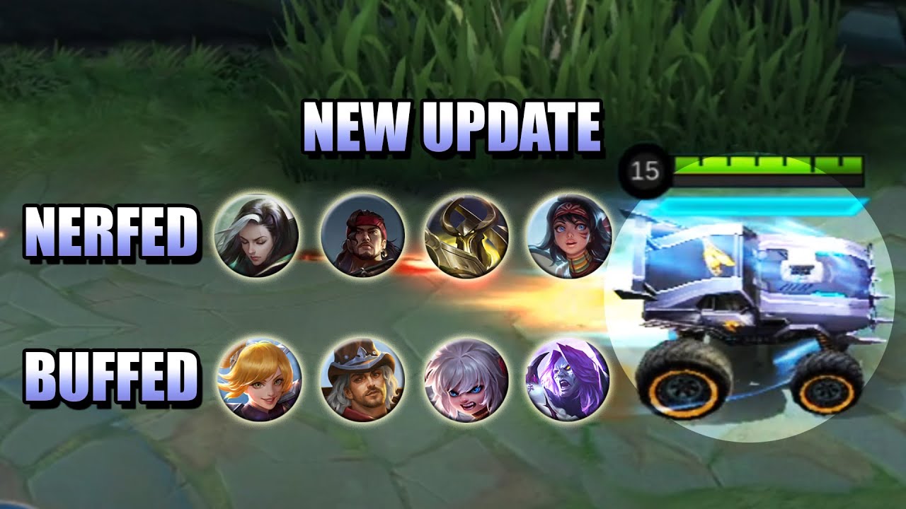 NEW UPDATE - FASTER JOHNSON AND STRONGER SIEGE MINIONS - PATCH 1.5.44 MOBILE LEGENDS