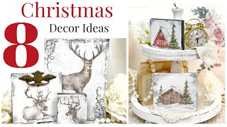 🎄8 New and Stylish 🎄Christmas Decor Ideas You Will Love using the new release from IOD