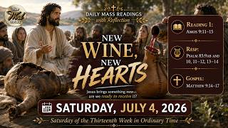 New Wine, New Hearts – Saturday, July 4, 2026