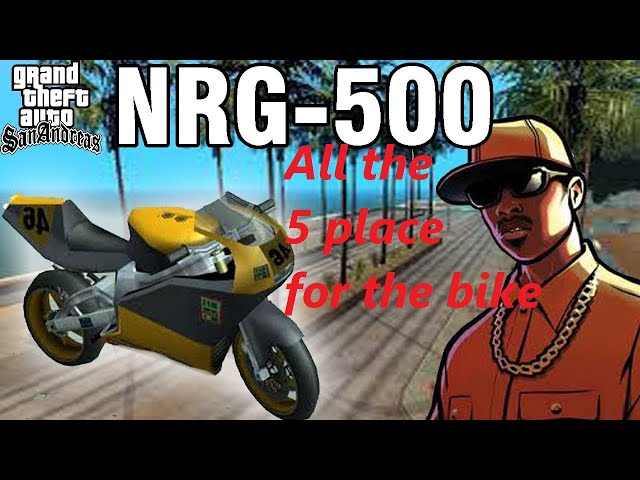 NRG-500 tuning for GTA San Andreas