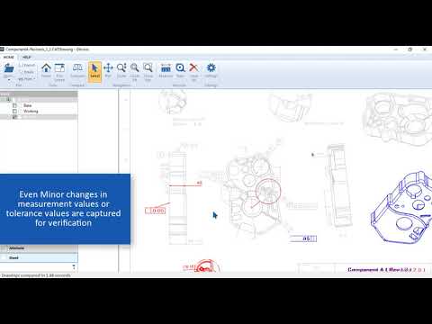 View and Compare CATIA Drawing ( CATDrawing ) files