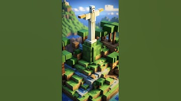 PART 15 World Famous Landmarks In The Style Of #Minecraft Using #Ai #wombo #Capcut #Aiart #minecraft