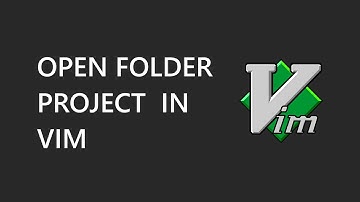 open folder project in gui vim from command prompt windows