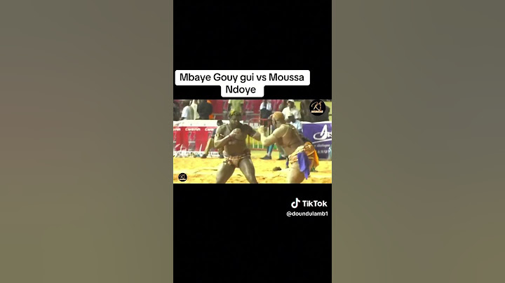 Moussa ndoye vs mbaye Gouy gui