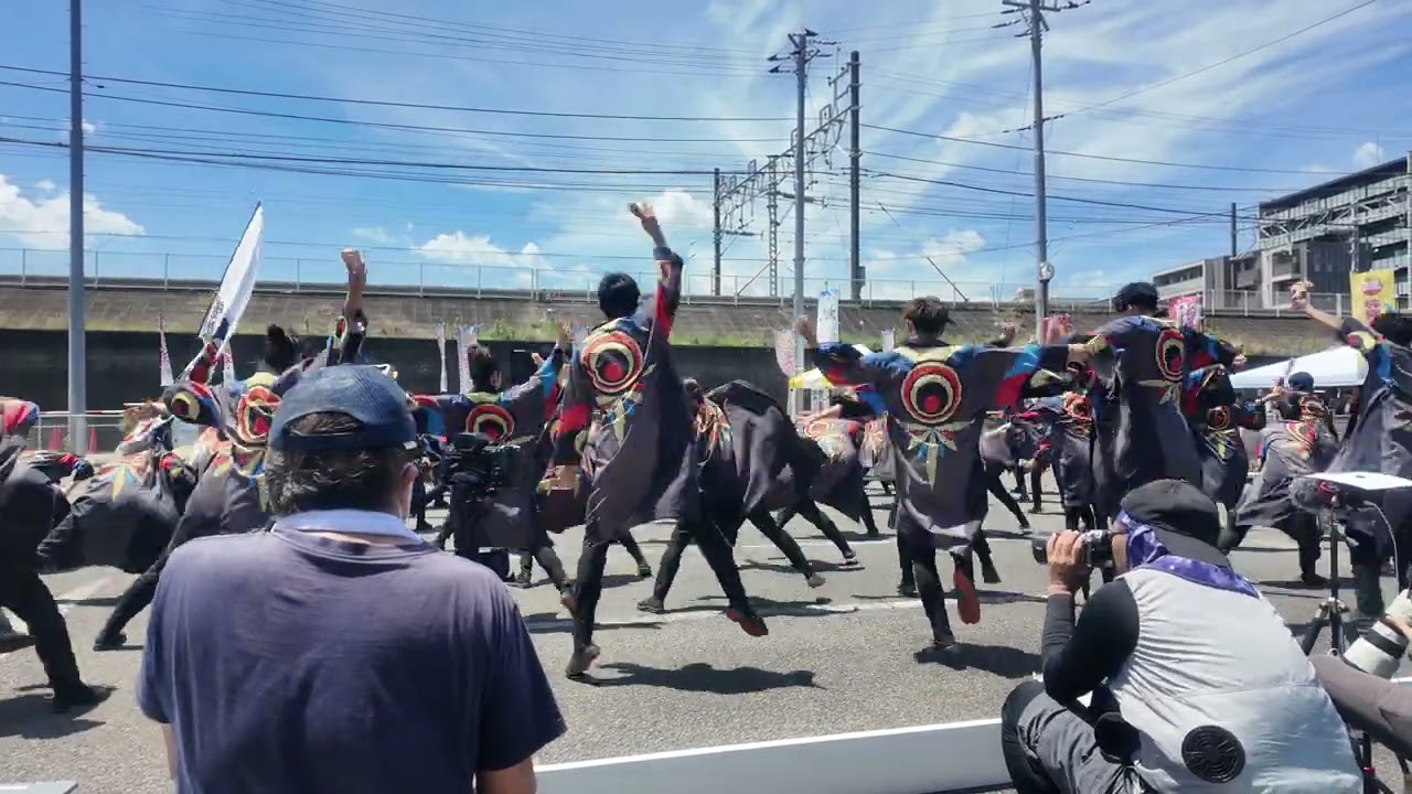 霞童 『奪い、つなぐ』｜第42回 彩夏祭 本祭1日目 2025.8.2｜超熱いぜ！！ 関八連劇場｜Yosakoi Festival in Asaka,saitama