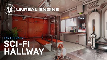 Scifi Hallway: Environment | Unreal Engine 5