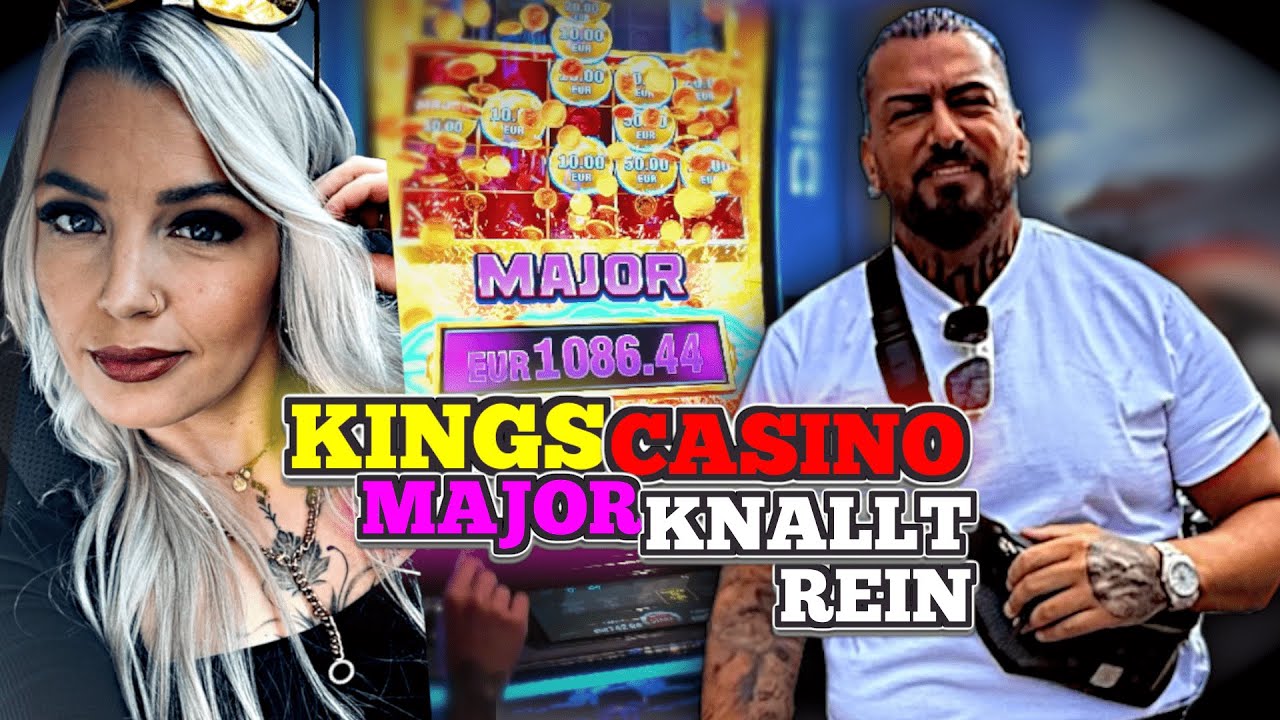 🎰 4000 € im KINGS CASINO mit ALINA!💸AUTOMAT eskaliert MAJOR MÜNZE ist drin!🤣 PART 1/1 #VLOG