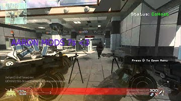 AARON MODS 7s Mw2 Mod Menu Outbreak 1.2