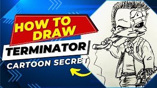 Arnold Schwarzenegger Cartoon Secrets Very Easy Method 💪✏️