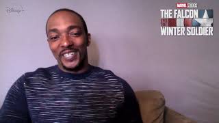 Anthony Mackie on Becoming Captain America (Exclusive) - The Falcon and the Winter Soldier'
