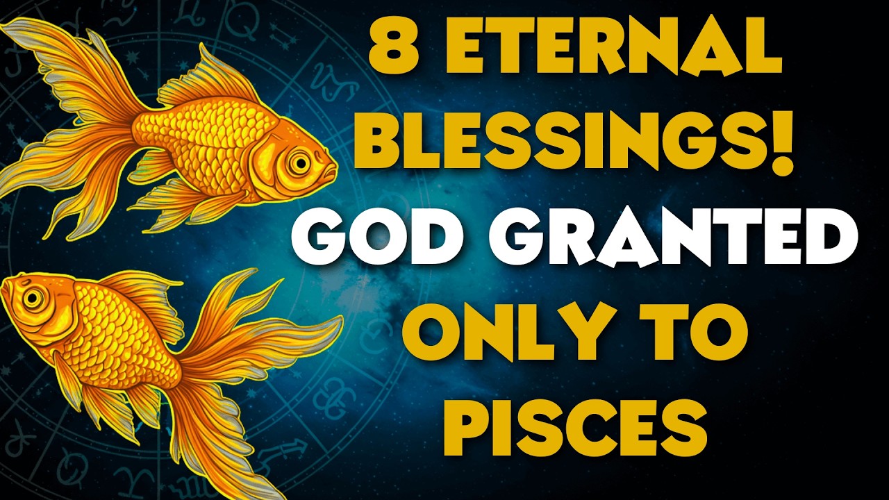 THE 8 ETERNAL BLESSINGS GOD GRANTED ONLY TO THOSE BORN IN PISCES!