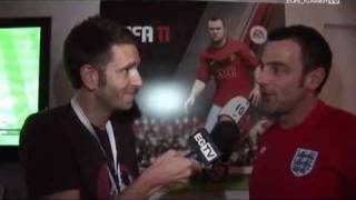 FIFA 11 -  Gameplay   Interview with  David Rutter (HD)