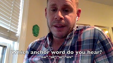 Strategies for Identifying r-colored Vowels