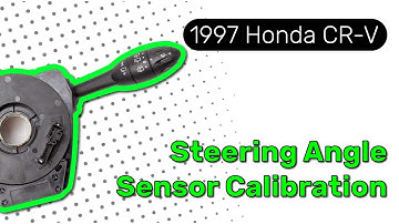 How to Use Steering Angle Sensor Calibration Function on SDS | 1997 Honda CR-V