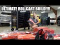 BUILDING THE ULTIMATE SNAP ON ROLL CART PACKED WITH TOOLS!!!