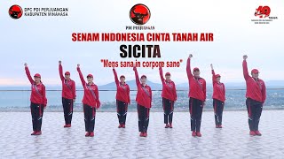 Grand Final Senam Indonesia Cinta Tanah Air (SICITA) DPC PDI Perjuangan Kabupaten Minahasa Sulut