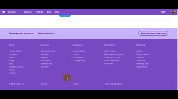 How to submit account for twitter developer account?