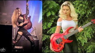 Video voorbeeld van "Amazing Female Guitarists from around the World that SHRED like Absolute Beasts !"