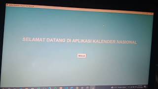 Aplikasi Kalender Nasional Menggunakan Python