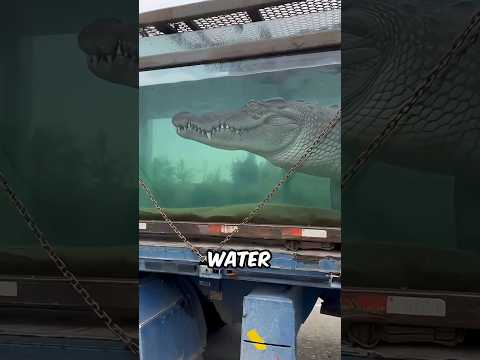 Where are they taking the crocodile #facts #animalfacts #wildlife