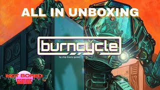 burncycle - All In Unboxing - Not Bored Gaming